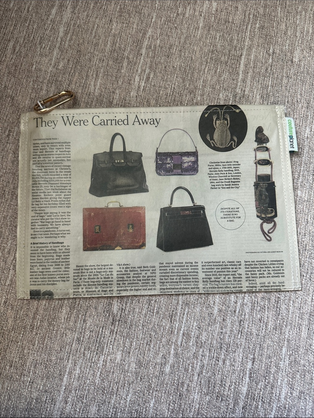 Couture Planet Zip Pouch
